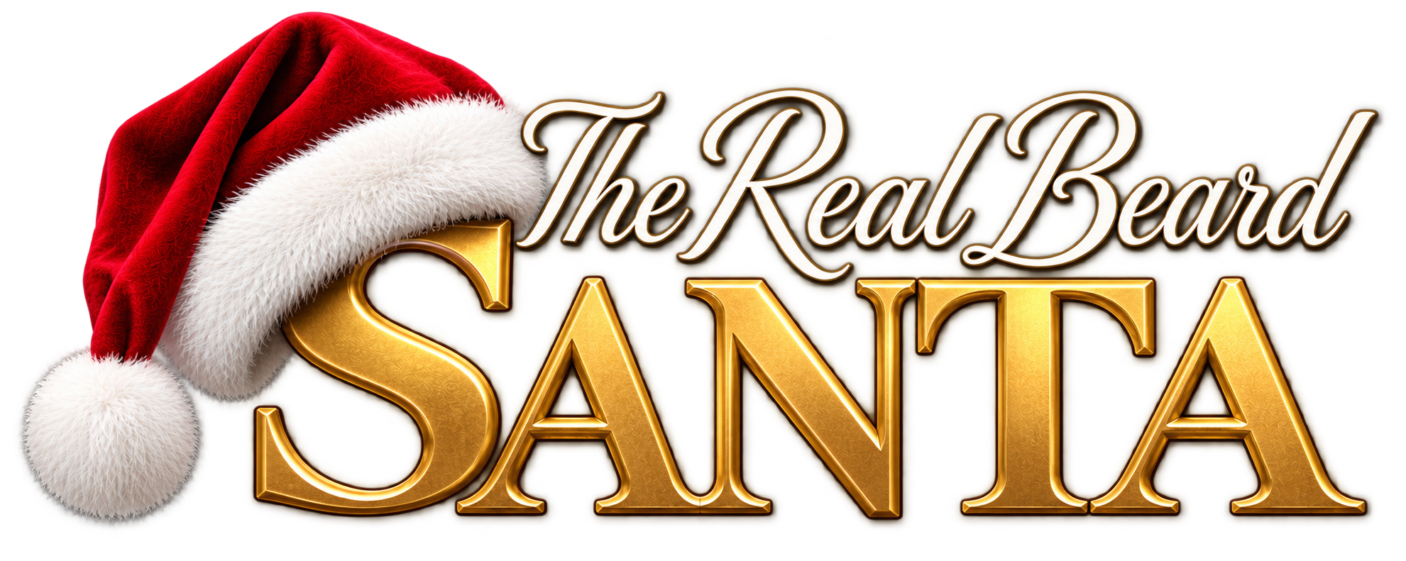 the real beard santa logo